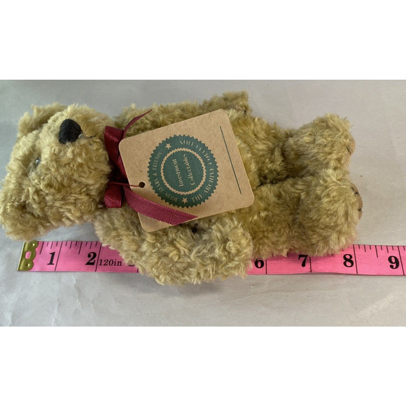 Boyds Bear Plush Jointed Articulated Head Arms Legs 1990s Archive w/Tag & Bow - Picture 8 of 12